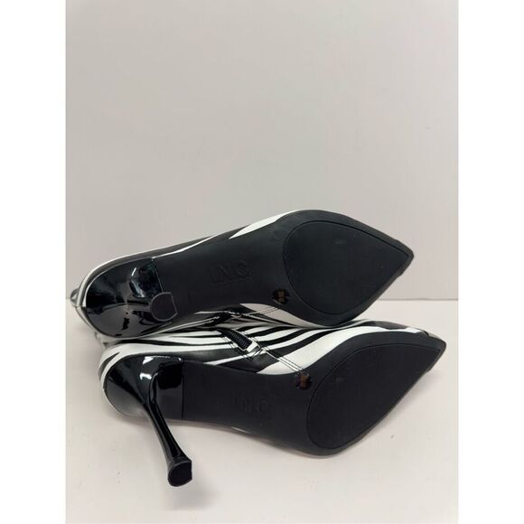 INC International Concepts Boots Size 9 Zebra Print Pointed Toe Stiletto Heels - Picture 10 of 10